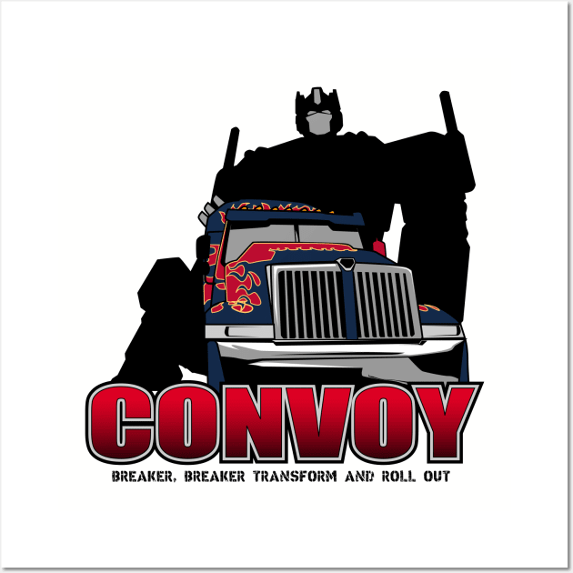 Trucker Prime Wall Art by Spikeani